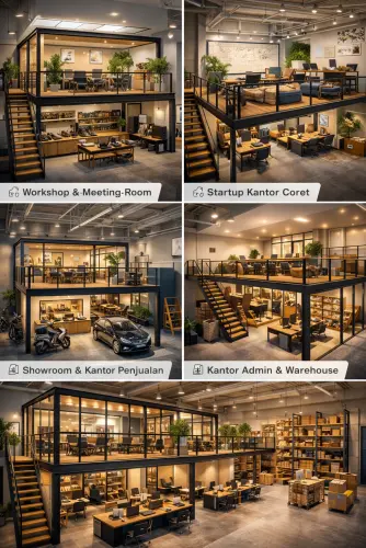 Mezzanine Ruang Kantor di Kebayoran Lama