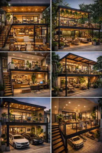 Mezannine Cafe Modern di Kebayoran Lama