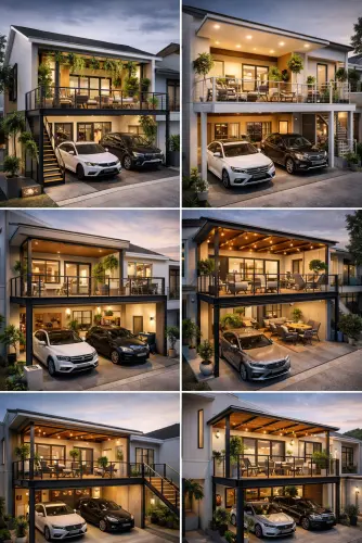 Mezannine Teras Rumah Keren di Kebayoran Lama